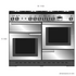 Falcon 110cm Freestanding Induction Oven/Stove PROP110EI5SS-CH image NaN