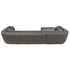 Missoni Inntil 3 Seater Left Hand Chaise Sofa - Coomba 86 Grey 1K4MO001011K4MO00105 image NaN