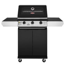 Beefeater 1200 Series 3 Burner LPG BBQ with Trolley Black Enamel BMG1230BB hero image