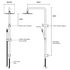 Rogerseller Tonic Baton Dual Rail Shower - Chrome 3506003801 image NaN