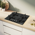 Bosch 60cm Series 6 Natural Gas Cooktop Tempered Glass Black PPH6A6I10A image NaN