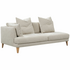 Kalona KYOTO Right Facing Chaise Sofa Pearl WS-205-RC-VILA-54 image NaN