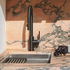 The Galley Ideal Gooseneck Bar Mixer Tap - Satin Black IBT-D-BSS-AU image NaN