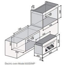 Ilve 800SXMPSS 80cm Electric Built-In Oven hero image