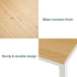 Zinus Jennifer 160cm Modern Office Desk White AU-DT-6324W image NaN