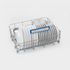 Smeg 60cm Universale Underbench Stainless Steel Dishwasher DWAU6234X4 image NaN