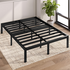 Zinus 35cm Elias Queen Modern Black Metal Bed Frame AU-FBMMP1ZC-14Q image NaN