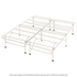 Zinus Queen Smart Base Folding Bed Frame Beige AU-SBBK-14BG-Q image NaN