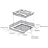 Westinghouse 60cm 4 Burner Stainless Steel Gas Cooktop WHG640SC image NaN