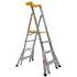 Gorilla 1.15-1.75m Compact Height Adjustable Platform Ladder 150kg Industrial RPL0406-I image NaN