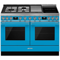 Smeg 120cm Portofino Pyrolytic Freestanding Dual Fuel Oven/Stove CPF120IGMPTA