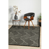 Rug Culture York Large Black & Natural Rug 290X200CM - YRK-CIND-GLD-290X200 image NaN