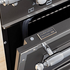 Bertazzoni 90cm Heritage Series Matte Black Dual Fuel Freestanding Oven HER96L1ENET image NaN