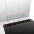 Bosch Series 8 Accentline 80cm Downdraft Ventilation Rangehood Clear Glass DDW88MM66 image NaN