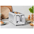 Morphy Richards Equip 1.7L Kettle and 4 Slice Long Slot Toaster MREK17SSMRET24SS image NaN