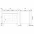 ILVE Professional Plus Series 90cm Dual Fuel Six Burner Double Oven with Milano Knobs PD096DWE3SS image NaN