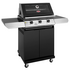 Beefeater 1200 Series 3 Burner LPG BBQ with Trolley Black Enamel BMG1230BB image NaN
