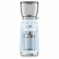 Smeg 50's Retro Style Coffee Grinder Pastel Blue CGF01PBAU