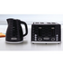 Westinghouse Kettle and Toaster Pack Black Silver 1.7L Kettle, 4 Slice Toaster WHKTPK14K image NaN