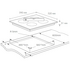 Chef 60cm Induction Cooktop with PowerBoost CHI644BB image NaN