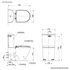 Toto Basic+ Back To Wall Toilet Suite with Soft Close Seat Package BASIC-BTW-SCS image NaN