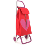 Rolser Serrella LN Agatha Ruiz de la Prada 2 Wheel Foldable Trolley Heart  Red R-SER007-3126 hero image