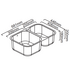 Abey NuQueen Brisbane Double Bowl Sink NQ180TH image NaN