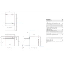 Fisher & Paykel Series 7 60cm Minimal Pyrolytic Built-In Oven Black Glass OB60SM16PLB1 hero image