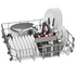 Bosch 60cm Series 4 Built Under Stainless Steel Dishwasher SMU4HTS01A image NaN