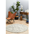 Rug Culture Century Large White & Charcoal Rug 240X240CM - CEN-999-GREY-240X240 image NaN