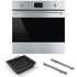 Smeg 60cm Classic Thermoseal Pyrolytic Built-In Oven with Accessory Pack SFPA6303TPXPACK1 image NaN