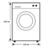 Euromaid WM5 5kg Front Load Washing Machine image NaN