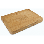 Joseph Joseph 60142 Cut and Carve Bamboo Chopping Board hero image