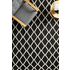 Rug Culture Huxley Medium Black & Off White Rug 225X155CM - HU-BLK-225155 image NaN