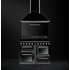 Smeg 110cm Victoria Aesthetic Black Canopy Rangehood KT110BLA  image NaN