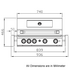 Smart 401WB-B 4 Burner Built-In LPG BBQ with Enclosed Hood image NaN