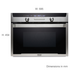 DeLonghi 60cm Compact Combi-Microwave Oven with Grill 900W DEL4413COMBI image NaN