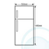 Haier HRFZ-213 213L Top Mount Fridge image NaN