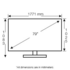 LG 79UF770T 79" 200cm 4K Ultra HD Smart LED LCD TV with WebOS 2.0 image NaN