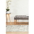 Rug Culture Century Medium White & Charcoal Rug 300X80CM - CEN-999-GREY-300X80 image NaN