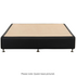 SleepMaker Black Designer Bed Base Platform Long Single L96405TP image NaN