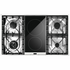 ILVE Professional Plus Series 90cm Dual Fuel Induction Freestanding Oven with Milano Knobs P09IDWE3WH image NaN