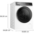 Bosch Series 8 10kg Front Load Washing Machine with i-DOS WGB256A2AU image NaN