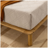 Zinus Arden Bamboo Double Bed Frame with Pipe Headboard AU-FPWNH9ZC-08D image NaN