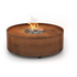 Planika ROUGALCORAUT Round Galio Outdoor Gas Fire Pit in Corten Casing image NaN