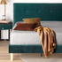 Zinus Willow Queen Upholstered Bed Base Green Velvet AU-FPPOPB-12Q image NaN