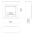 Planika LINCMESH Lincoln Bio Ethanol Freestanding Fireplace with Mesh Cover image NaN