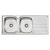 Oliveri EE71 Endeavour Double Bowl Right Hand Drainer Sink image NaN
