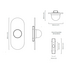 CTO Lighting Modulo Single Wall Light - Satin Brass MODWA1SBSKMO image NaN