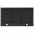Schweigen 90cm Wallmount Canopy Rangehood Matte Black TSH-900B image NaN